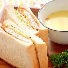 ソースが決め手のヒレカツサンド レシピ 作り方 By わたまき 楽天レシピ ソースが決め手のヒレカツサンド レシピ 作り方 By わたまき 楽天レシピ
